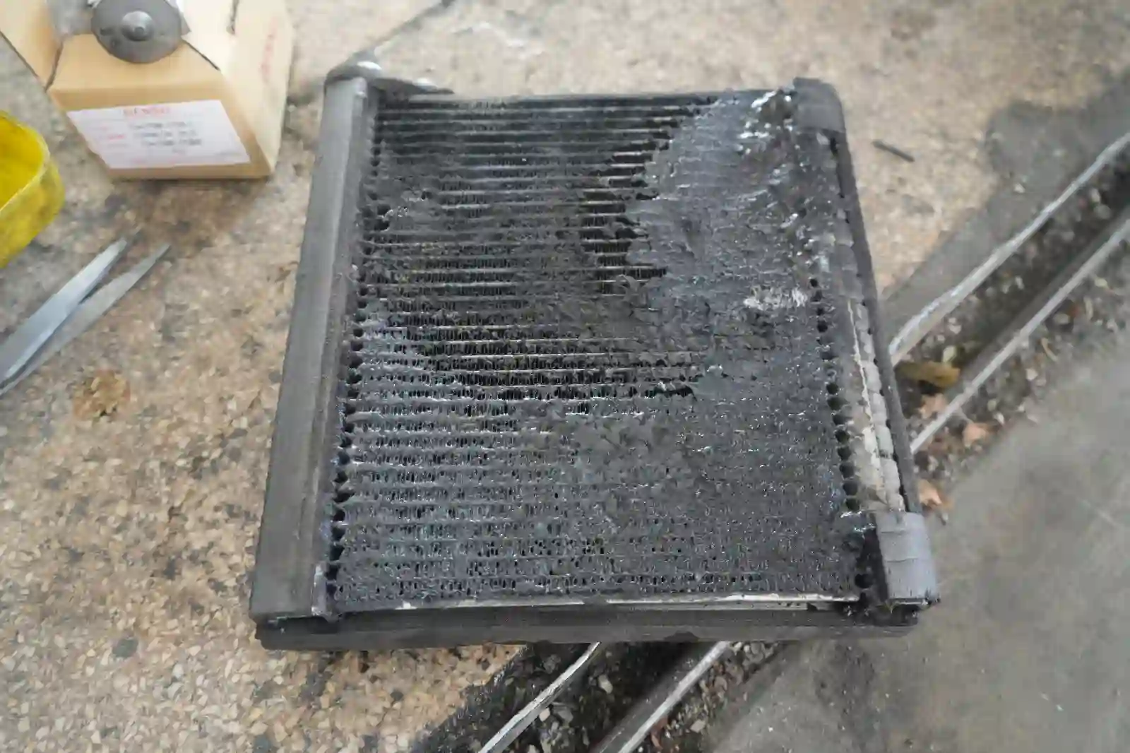 Inspeksi Evaporator Kotor